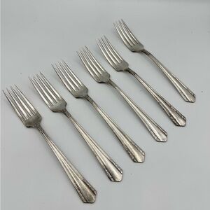 Oneida Silver Fork Set of 6
